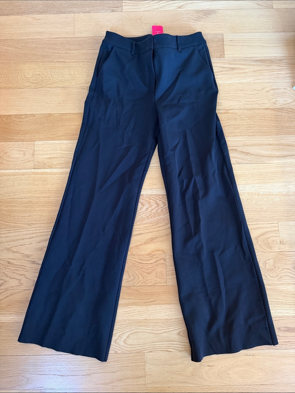 NWT Black Commando Wide-Leg Trouser
